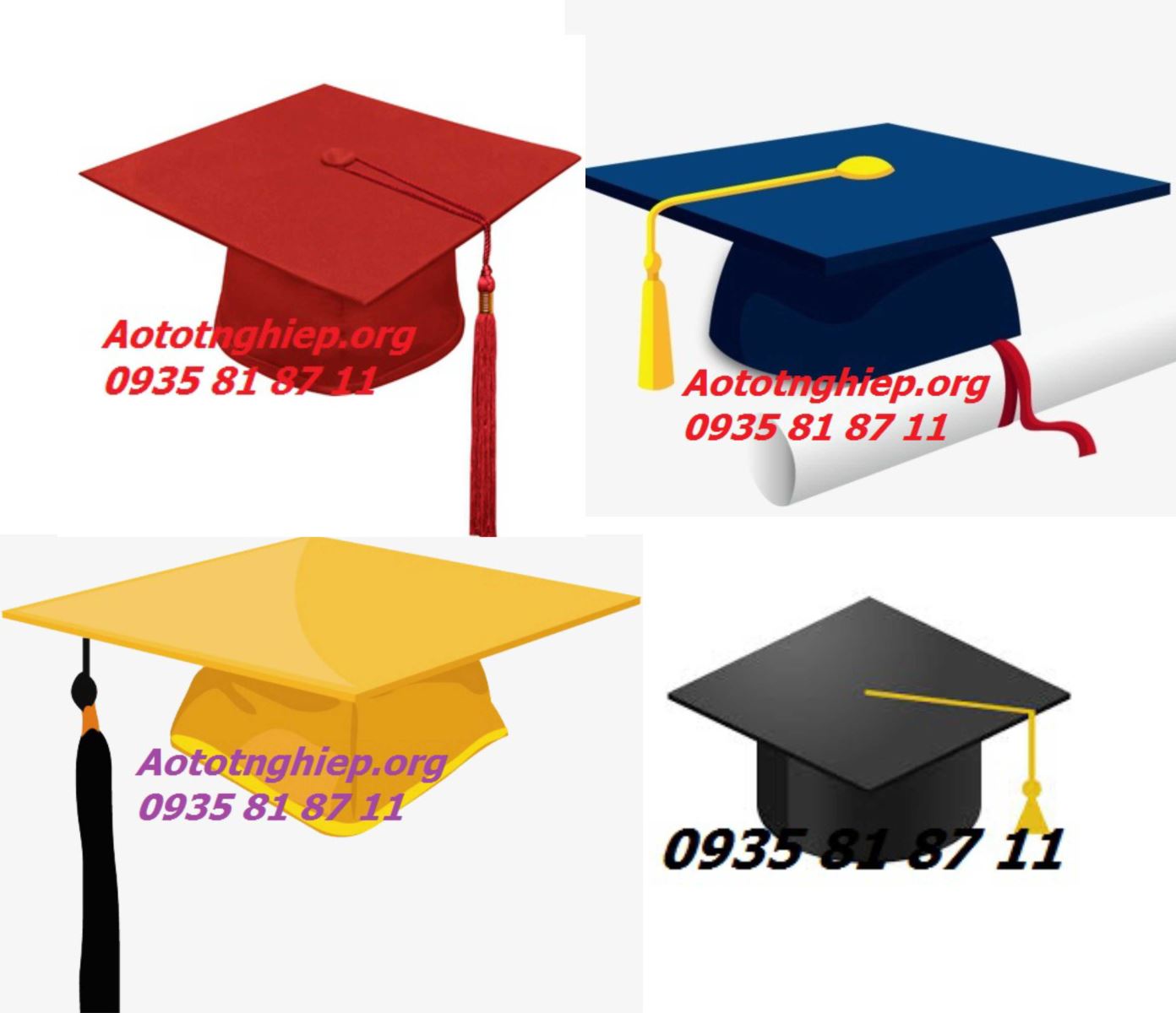 Nón tốt nghiệp hcm